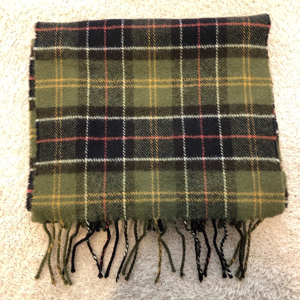 COPY - Barbour Tartan Lambswool Scarf